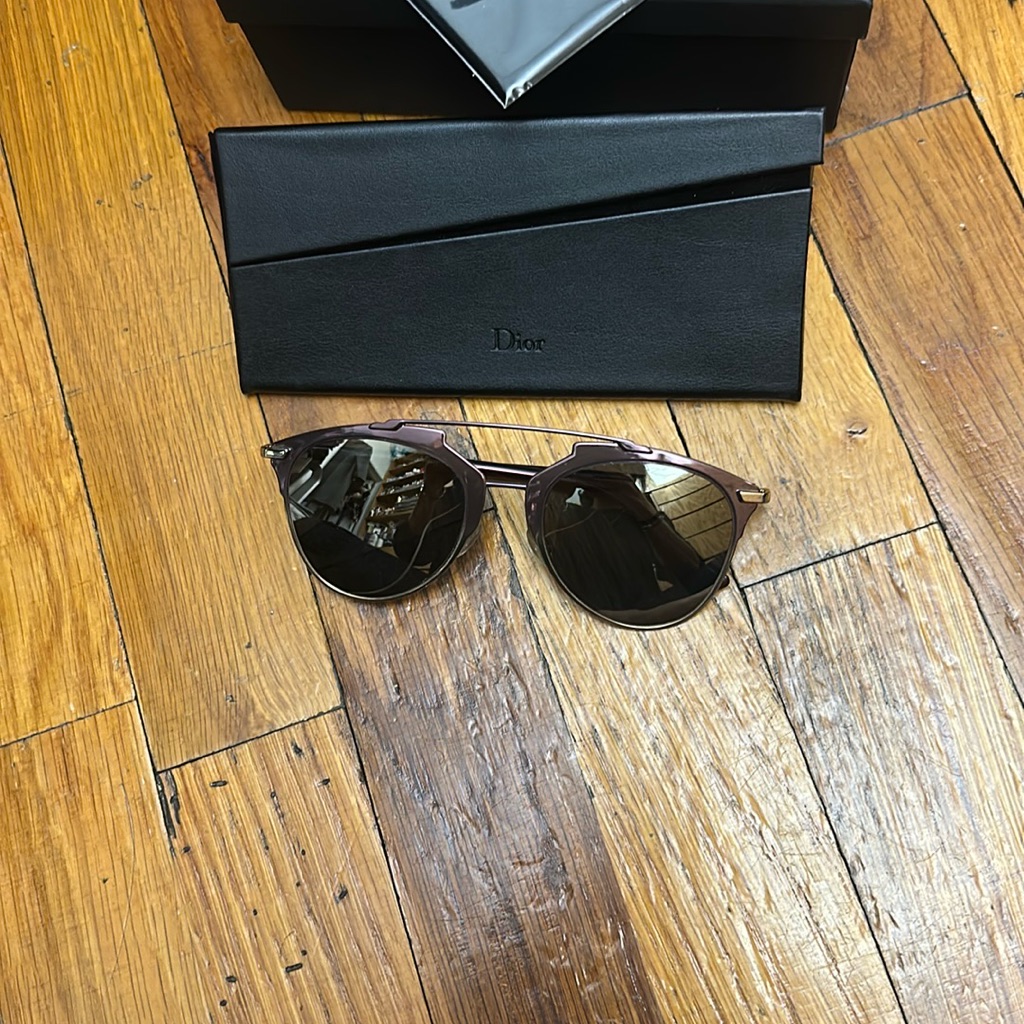 Dior So Real PinkGold Sunglasses With Case
